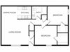 2 Bed 1 Bath